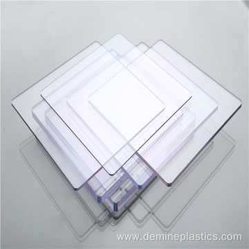 Fireproof transparent plastic building decoration wall panel